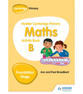 Hodder Cambridge Primary Maths Activity Book B Foundation Stage
